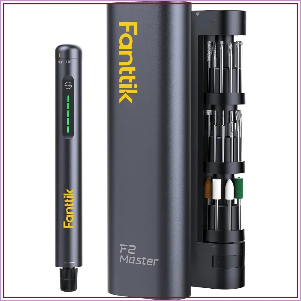 

Mini Cordless Rotary Tool Kit, 5 Speed 25000 RPM, 35 Accessories, Engraving Pen for DIY Crafts