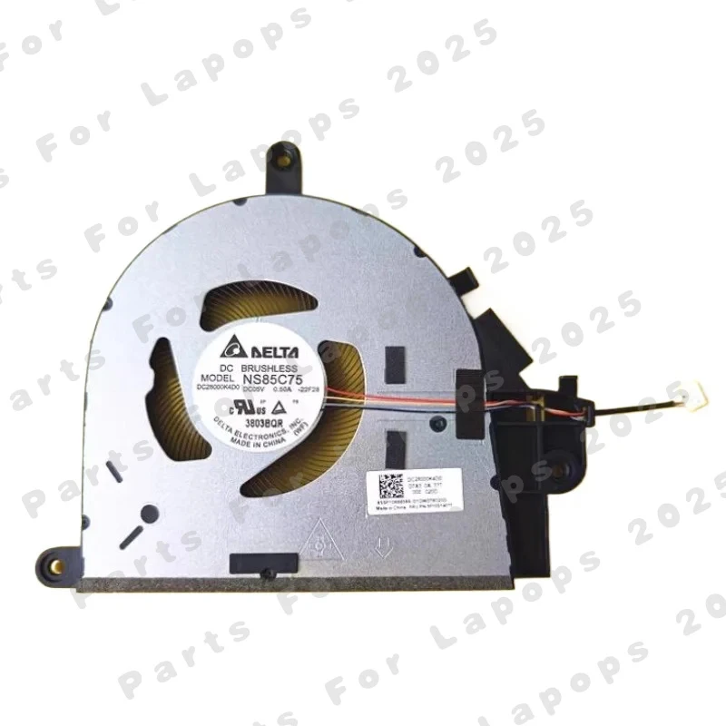 

J For Lenovo IdeaPad Slim 3 15AMN8 16ABR8 Original New CPU Cooling Fan 5F1014077 1PCS