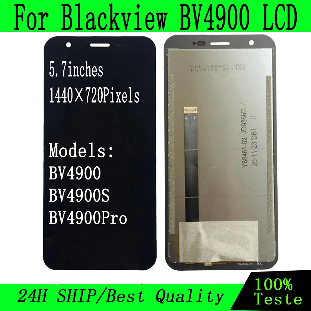 100% Original For Blackview Bv4900 Pro LCD Touch Digitize Display Digitizer Panel Replacement BV4900S BV 5100 BV4900 Accessories image 2