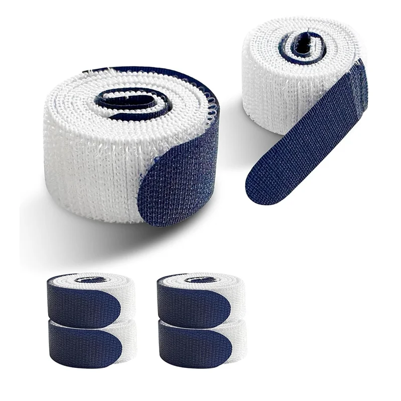 

Catheter Leg Bag Straps 4-Pack Set With Urine Drainage Bag Strap Elastic Fabric Comfortable Silicone Grips