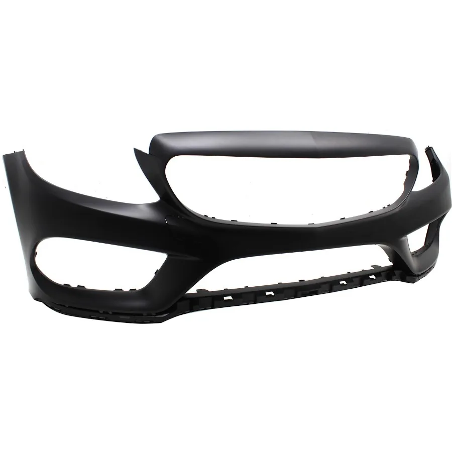 Cubierta de parachoques delantero imprimada para modelos MercedesBenz C300 con estilo AMG 20152018: diseño aerodinámico de alto rendimiento listo para