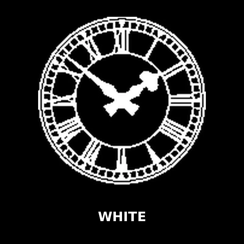 Roman Numeral Clock Car Decal Sticker 21cm Waterproof Vinyl Classic Auto Body Window SUV Sedan Decoration