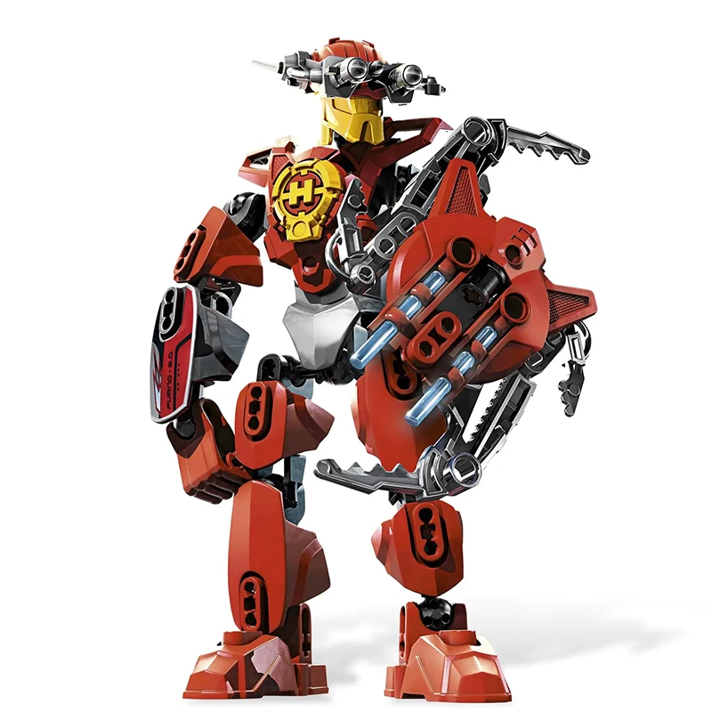 Hero Factory Star Warrior Bouwstenen Evo 2in1 Combinatie Robot Mech Bionicle Figuren Stenen Speelgoed voor Jongens Kindercadeaus