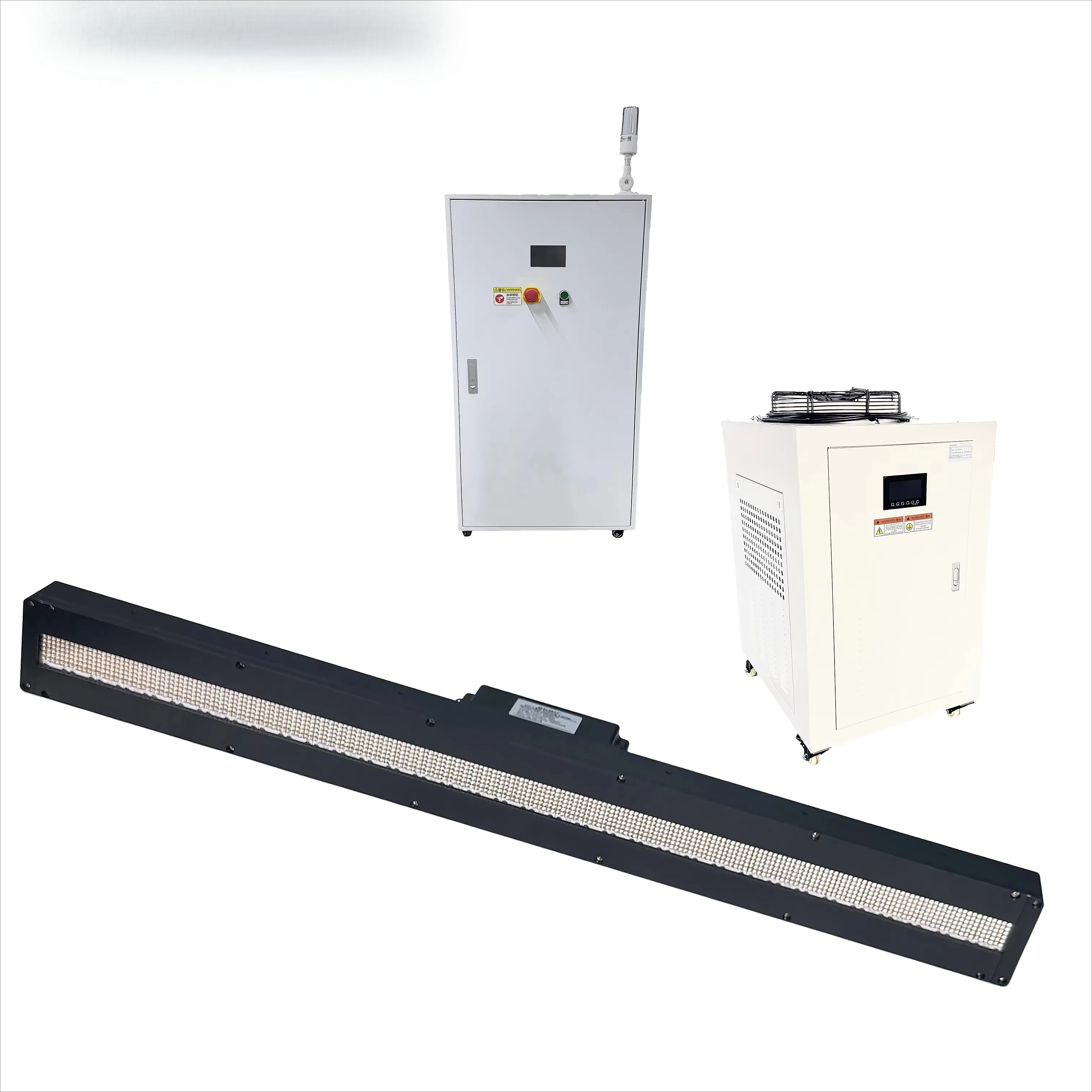 Hight-Power LED UV Curing Lamp for Ink Printing and Post-Press UV Curing in Industry Equipped with a Water Chiller