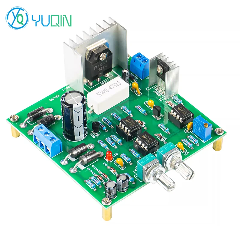 0-30V Regulowany zasilacz regulowany DC Zestaw do samodzielnego montażu 2mA-3A Elektroniczna ochrona przed ograniczeniem prądu zwarciowego