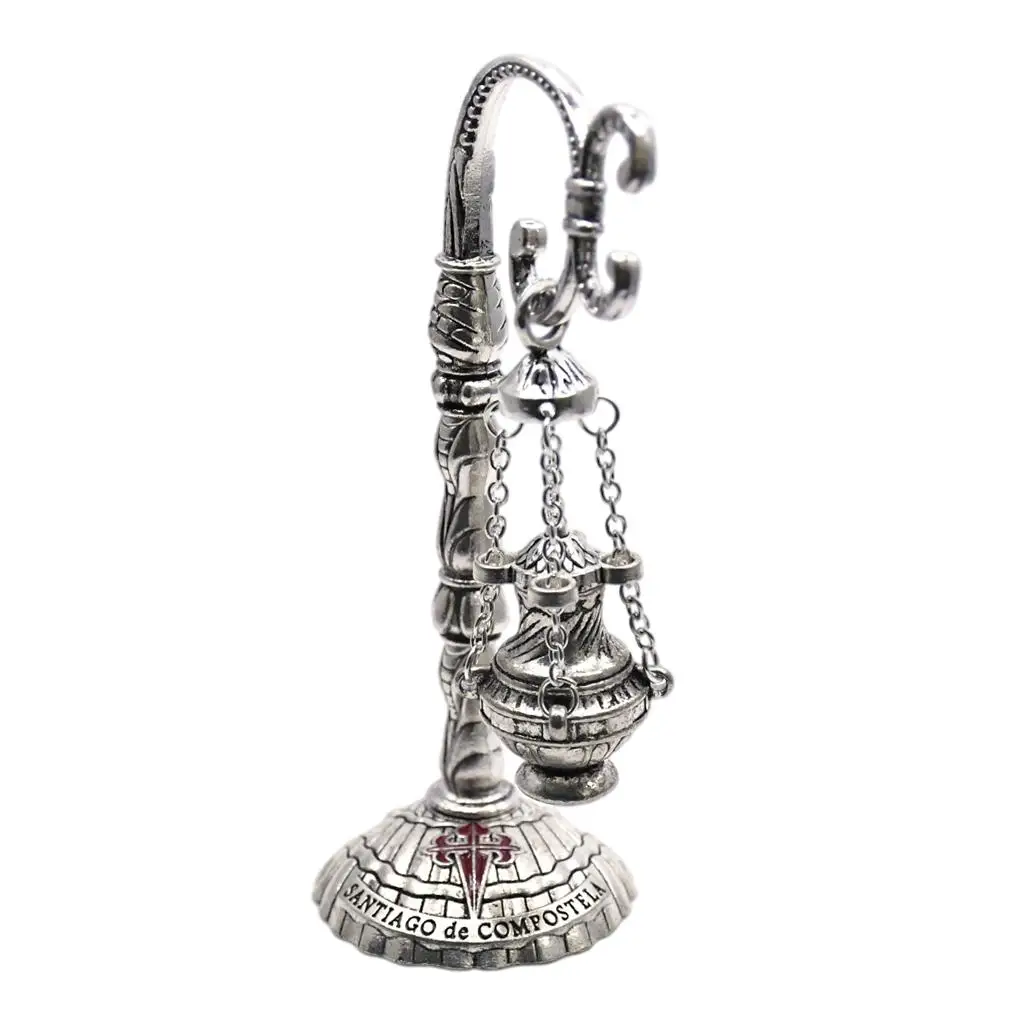Exquisite Charcoal Incense Burner Art Piece Hanging Censer Thurible Decor