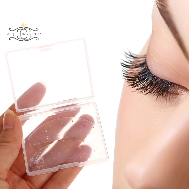 Shiny Silicone Eyelash Perm Pad Lifting Lashes Rods Shield 3d Eyelash Curler Accessories Applicator Makeup Tools