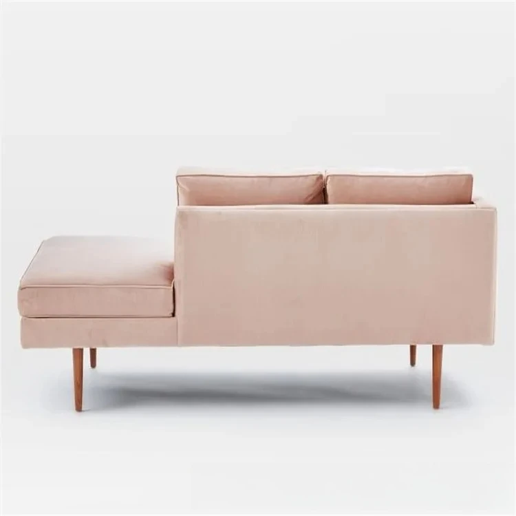 Factory Direct 2026 Top RatedConcubine Chair Beauty Salon Pink Velvet Beauty Lounge Concubine Lounge Leisure Lazy Chair Customiz