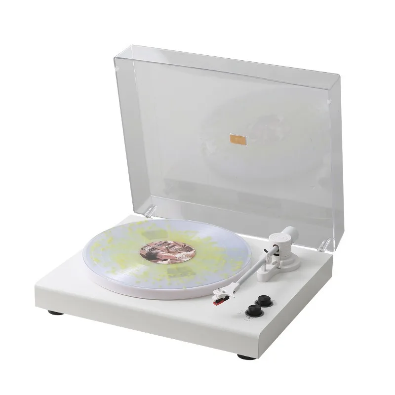 Retro vinyl record stereo European desktop ornament, decorative record player HIFI high-quality Bluetooth speaker