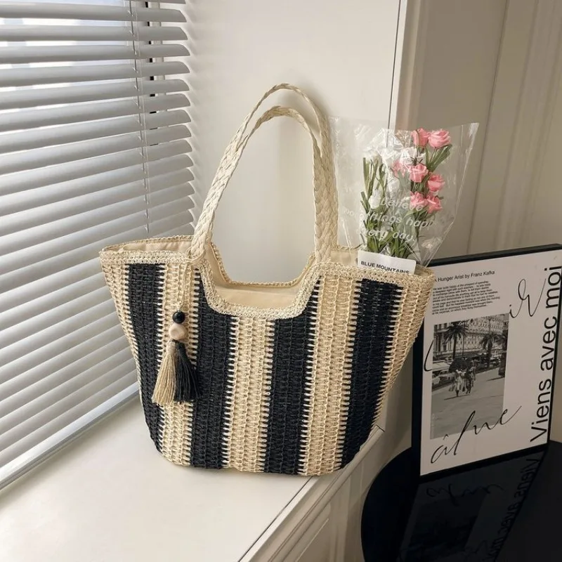 Solid Color Diaper Bag For Women Trendy And Fashionable Large Capacity Tote Messenger Crossbody For Shopping