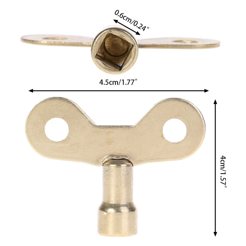Radiator Keys Plumbing Bleeding for Key Solid Water Tap For Air for Valve Plumbi Dropshipping