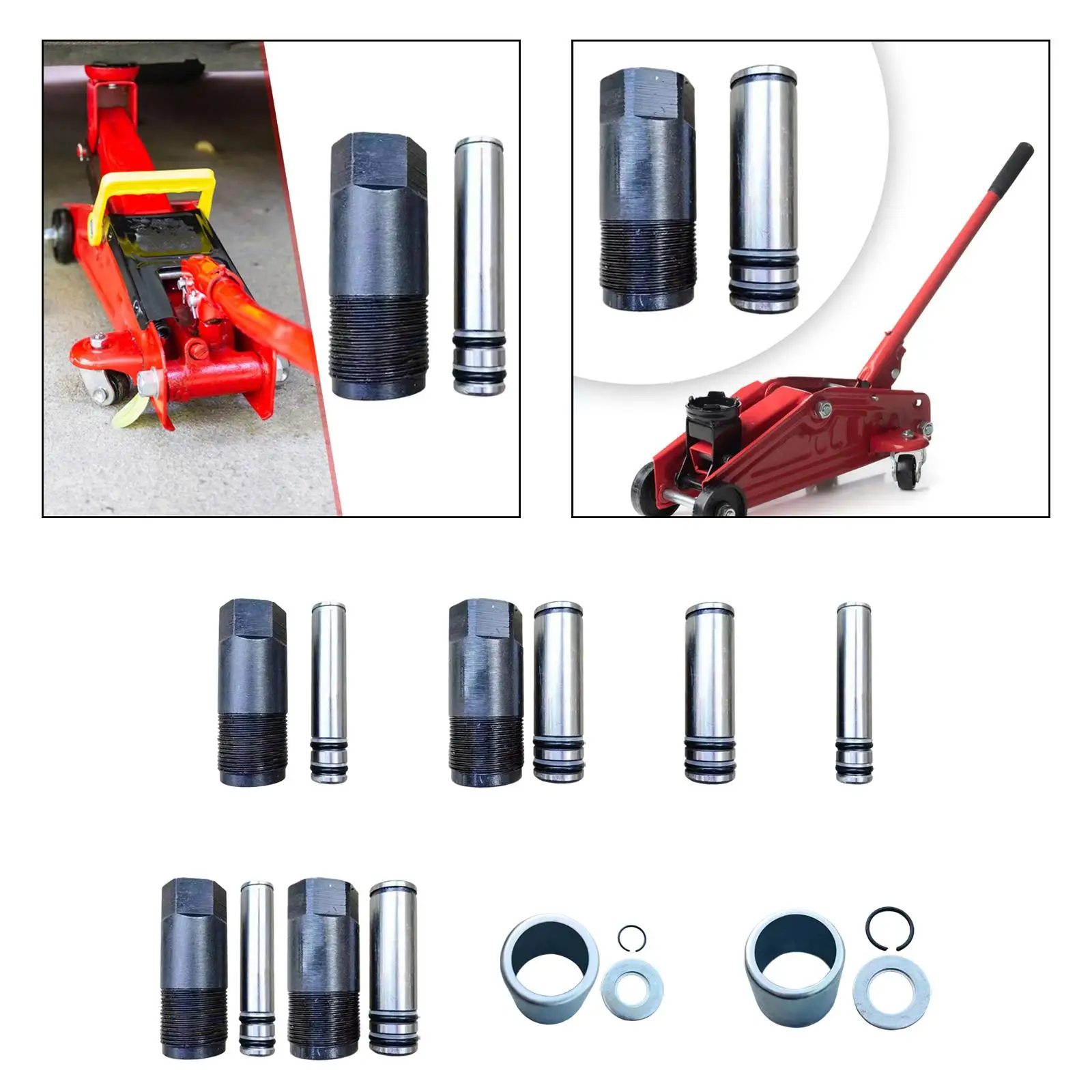 Cylinder Piston Plunger Cylinder Piston Floor Jack Pump Piston Pump Core Metal Spare Parts Repairment Hydraulic Jack Parts