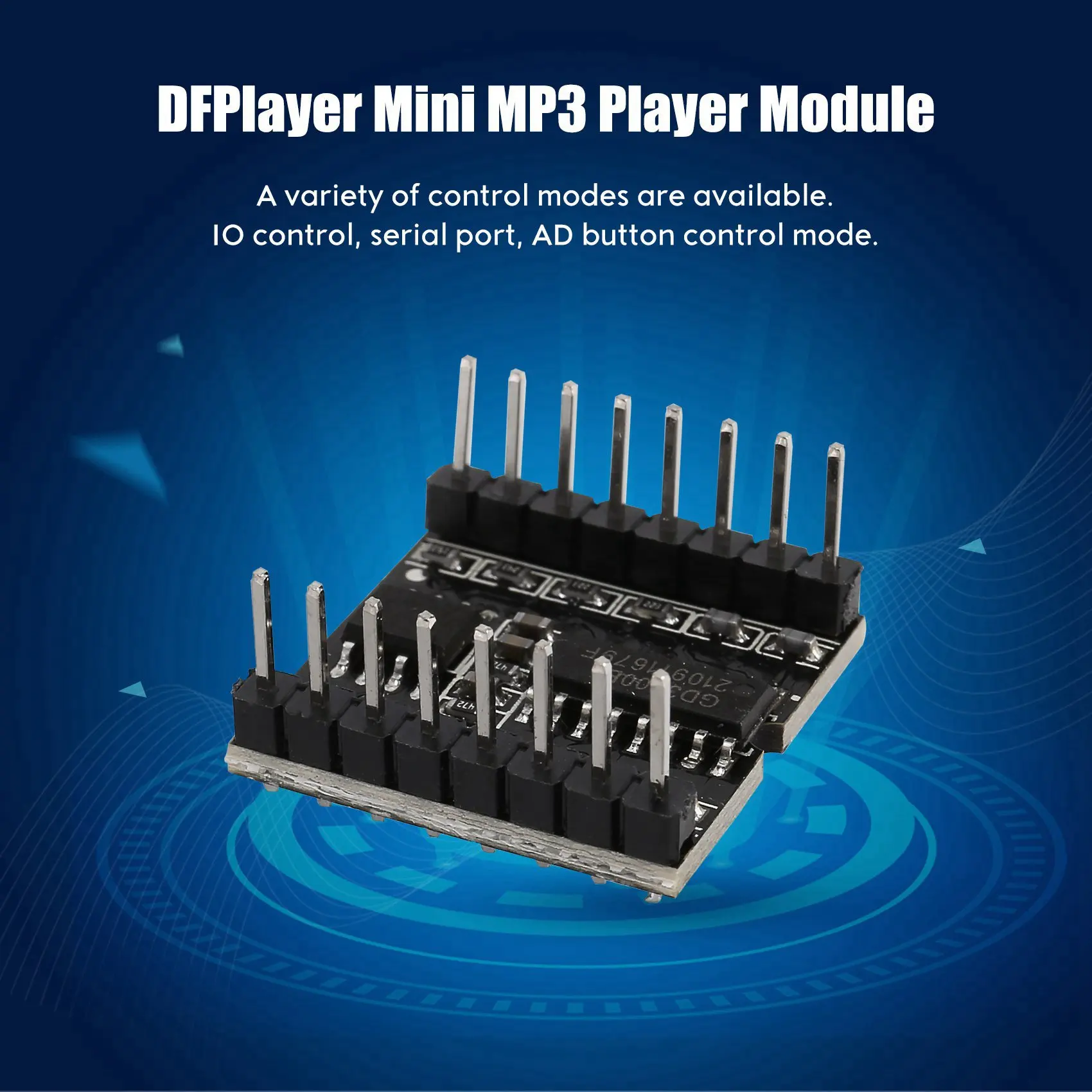 DFPlayer Mini MP3-Player-Modul für Schwarz