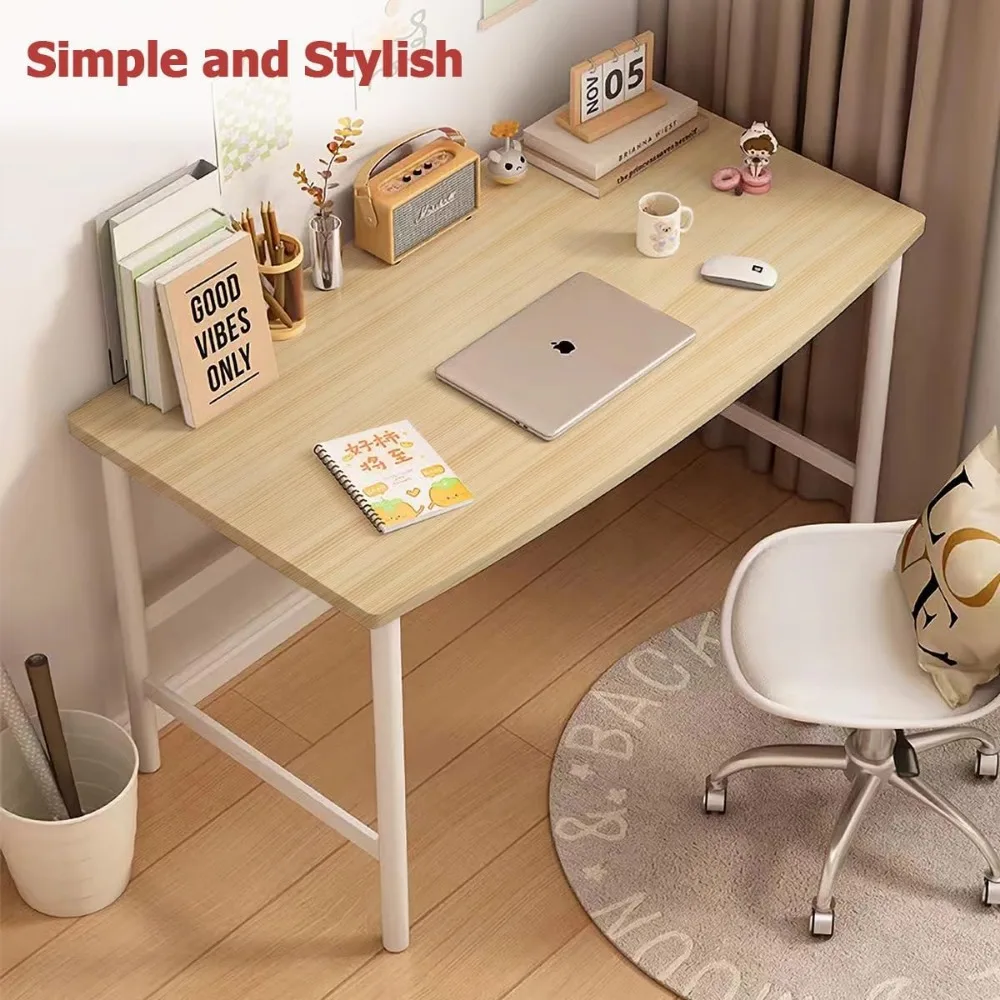 Small Desk Simple Style Office Desk Study Work Table for Home Office Bedroom Writing Desks