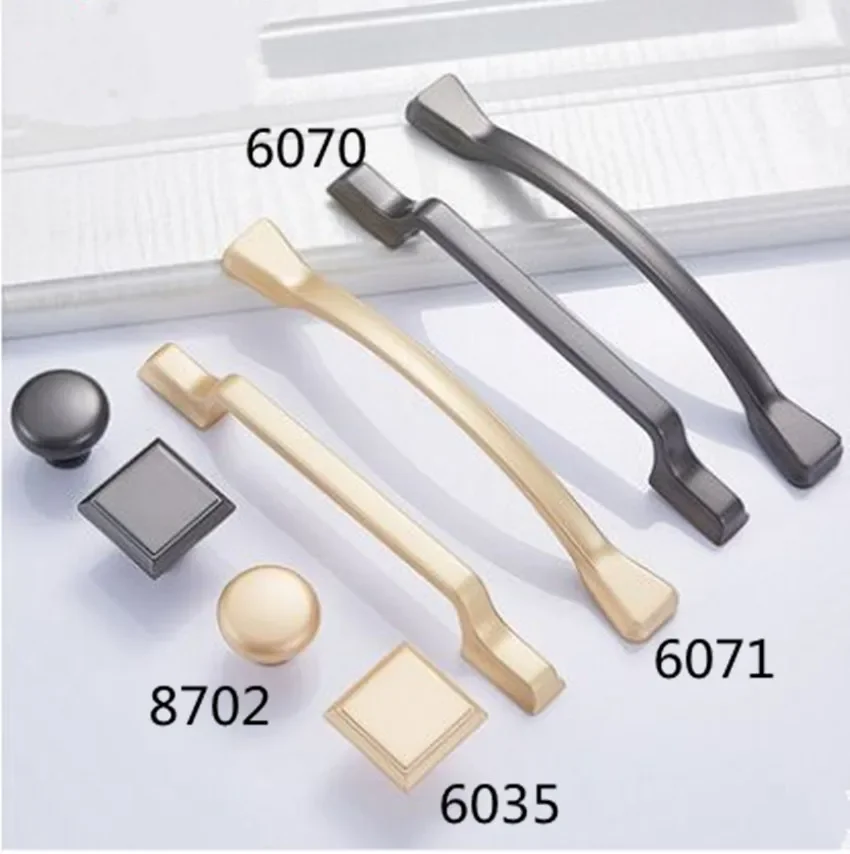 96mm 128mm Modern Simple Black Kitchen Cabinet Cupboard Door Handles Vintage Style Bronze Drawer Dresser Knobs Pulls 5