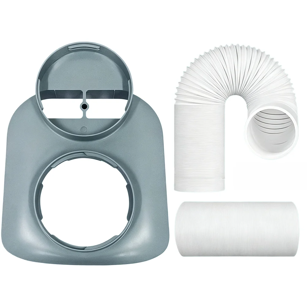 Exhaust Duct Kit for Portable Air Conditioners with Separate Intake and Exhaust Pipes for Use in Tents Cars and RV Applications