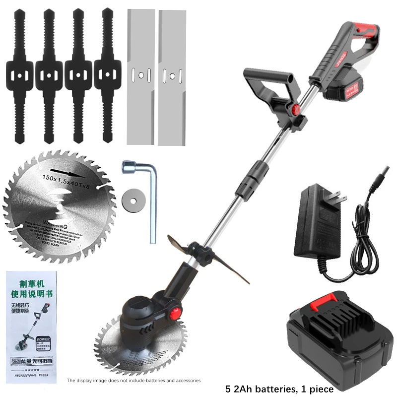

Brushless Electric Charging Lawn Mower, Multifunctional Small Weeding Machine, Lithium Battery Charging Lawn Mower, Lawn Mower