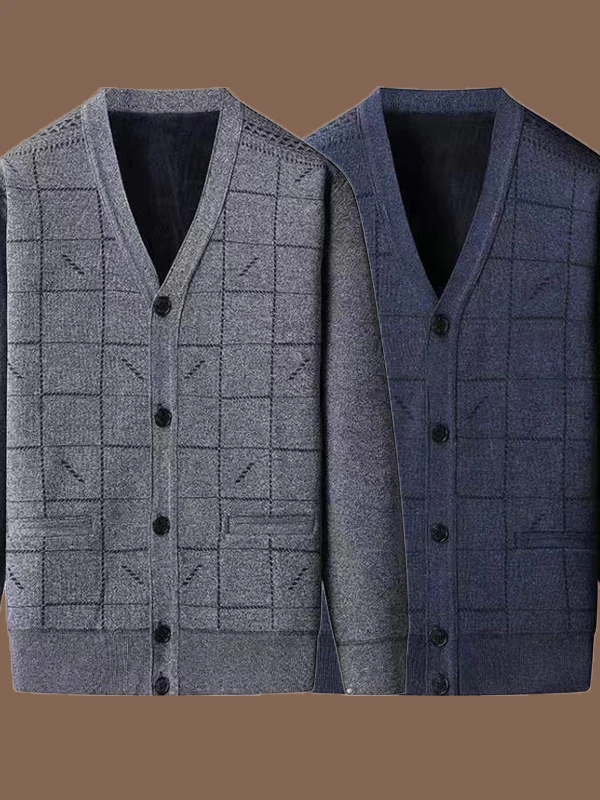 

Новый вязаный кардиган на весну, свободный крой, V-образный вырез, большие размеры, тонкий повседневный топ-свитер