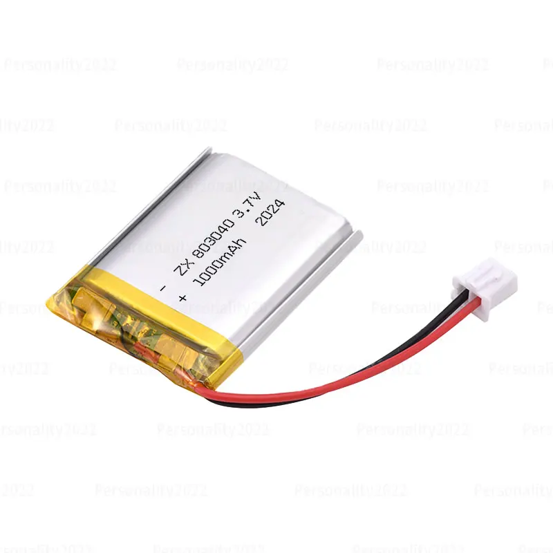 803040 Battery Li Po 1000mAh 3.7V Polymer Li-ion Batteries for Ps4 Game Controller Radio MP3/mp4 Gps Led Light Rechargeable Cell