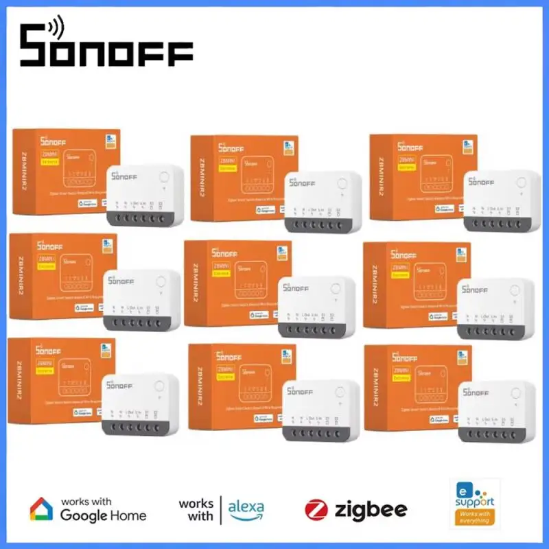 SONOFF ZBMINIR2 Extreme Zigbee Smart Switch Detach Relay External Switch Remote Control via eWeLink Support ZBBridge-U Gateway