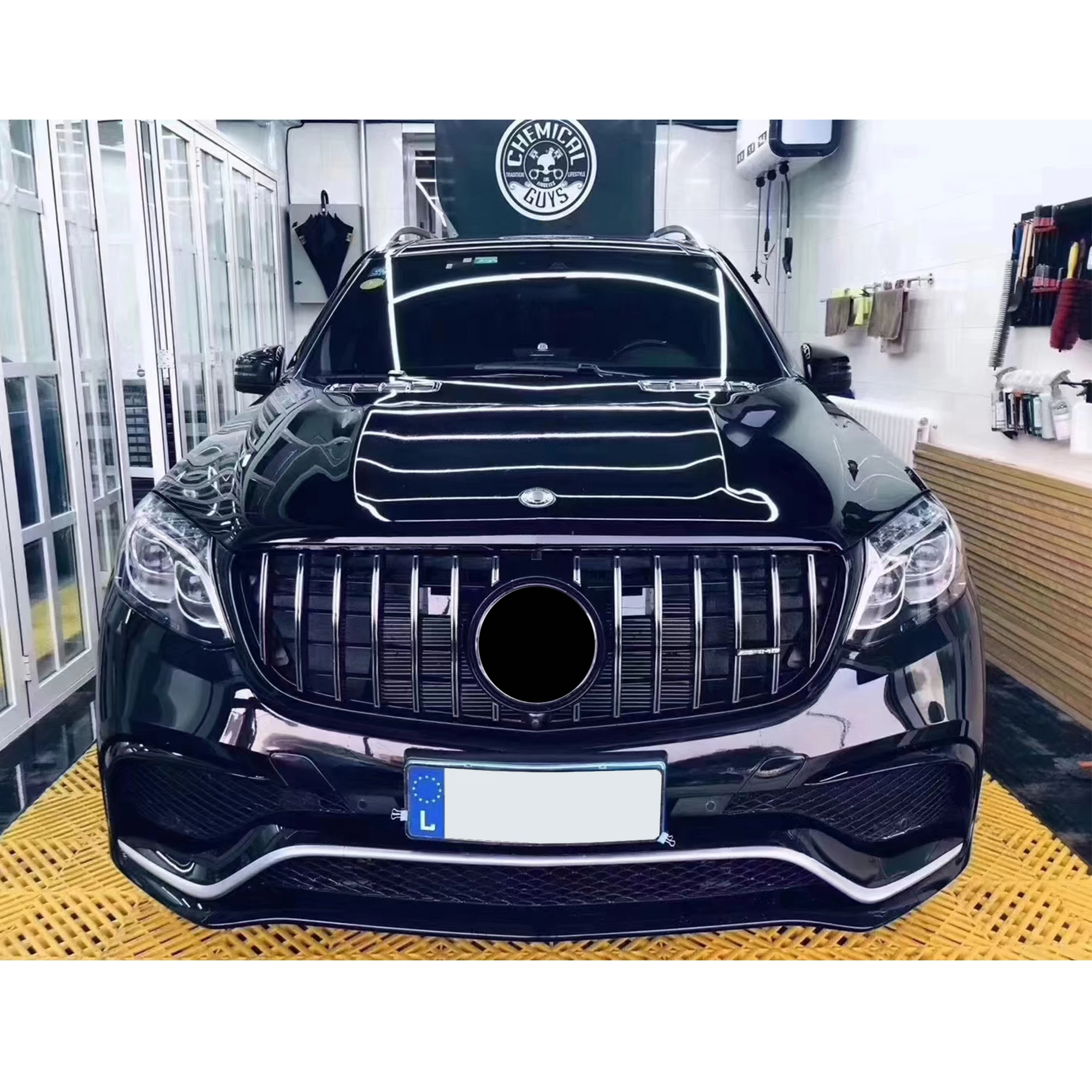 

The latest bumpers body kit for Mercedes Benz GLS Class X166 2015-2019 escalate to GLS63 AMG.