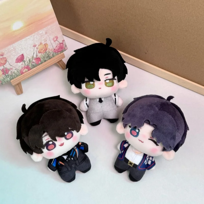 Pluszak Love And Deepspace 10cm Sylus Xavier, zabawka, kreskówka, uroczy, kolekcjonerski, Caleb Plusie, prezent urodzinowy dla fanów