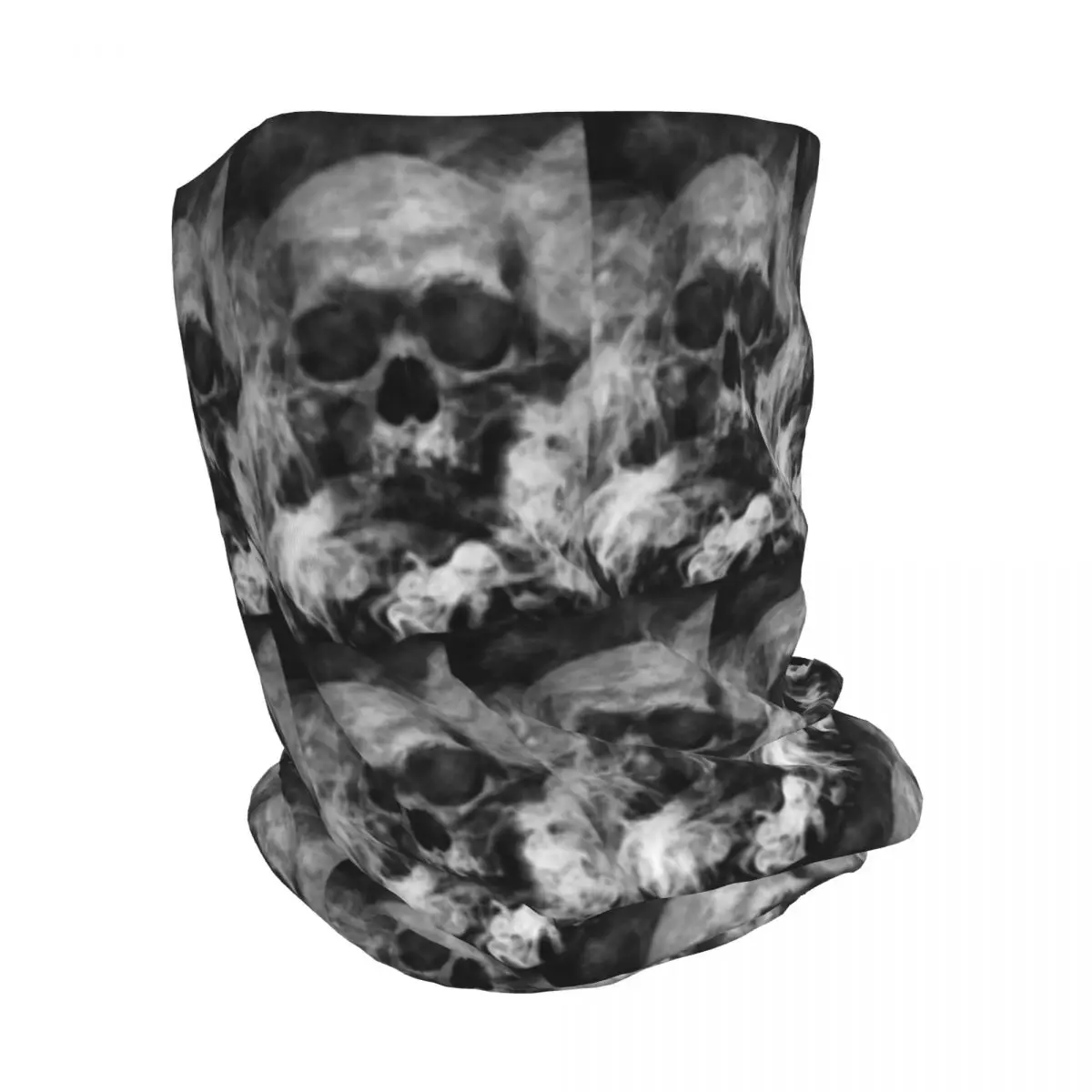 Santa Muerte Saint Death Goth Mexican Muertos Skull Bandana Neck Cover Face Scarf Cycling Scarf Beanies Hat for Adult All Season