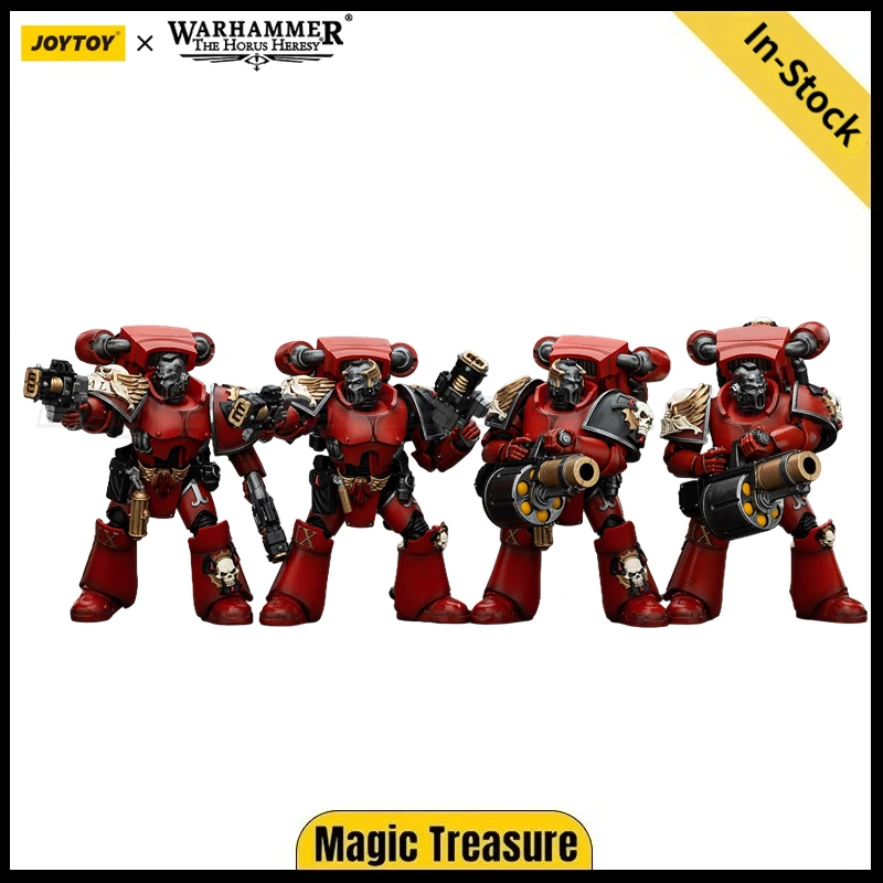 

【В наличии】JOYTOY 1/18 фигурка Warhammer 40K Blood Angels Angel's Tears Squad Модель игрушки украшения