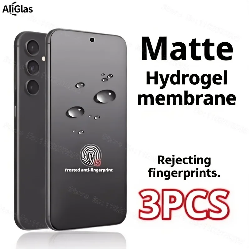 

3pc Matte Hydrogel Screen Protector for Honor 400 400 pro 400 lite Full Screen Coverage Anti-Fingerprint Anti-Scratch Silky Feel