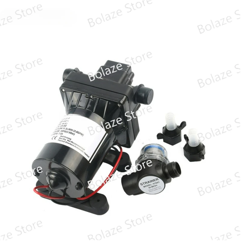 33 Models of 24V/12V RV Pump, Diaphragm  DC Water Pump, Marine Vehicle-mounted Battery, Self-priming  Yacht Pump