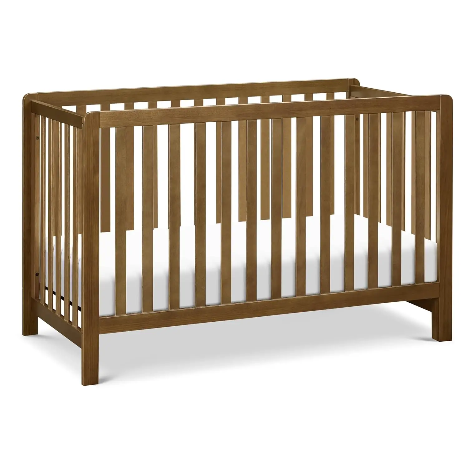 

Carter's by DaVinci Colby 4-in-1 Low-Profile Convertible Crib in Walnut, Greenguard Gold Certified