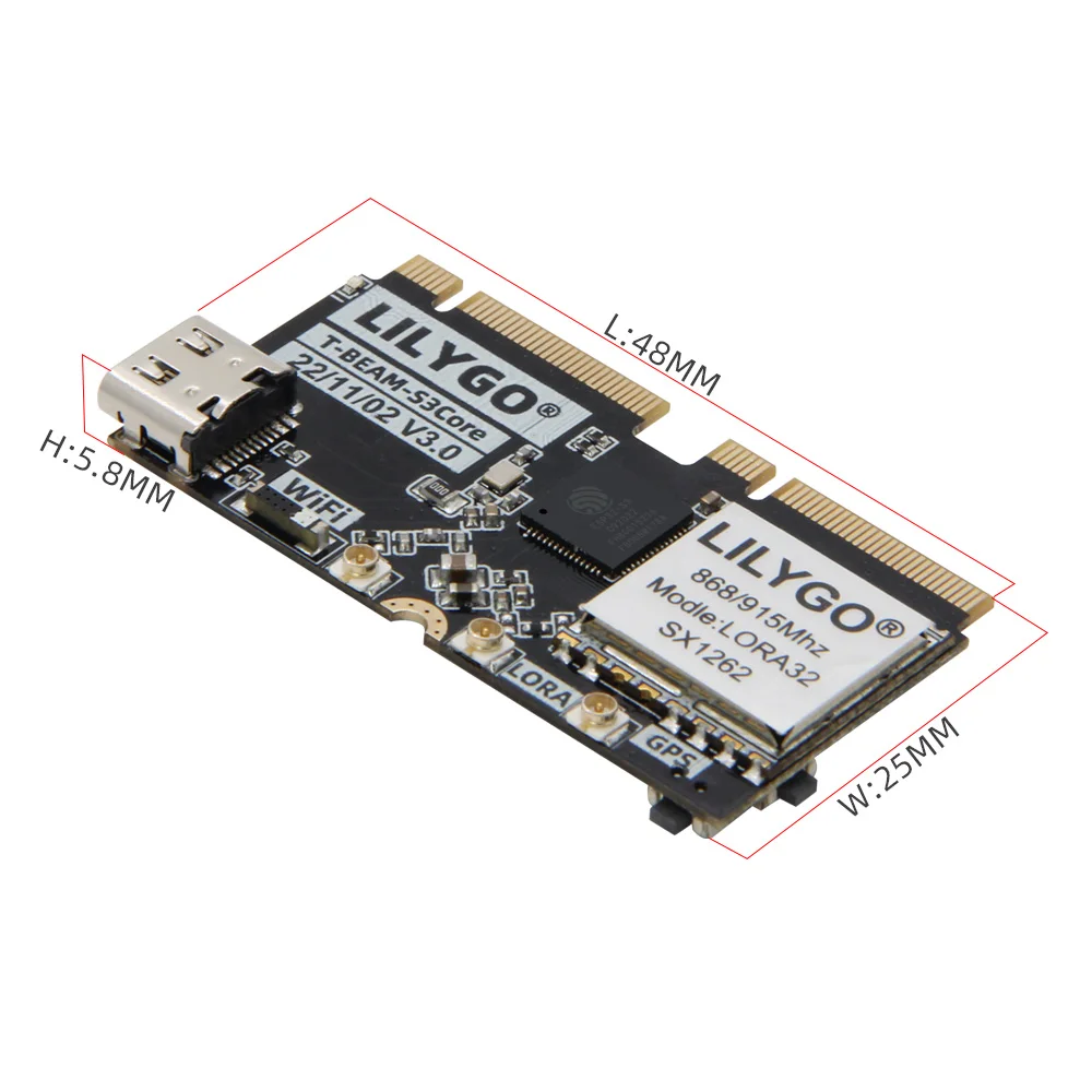 LILYGO TTGO T-BEAM-CORE V3.0 ESP32-S3 مجلس التنمية L76K UBLOX M10S-00B الإصدار 433Mhz 868Mhz شبكات الاتصالات