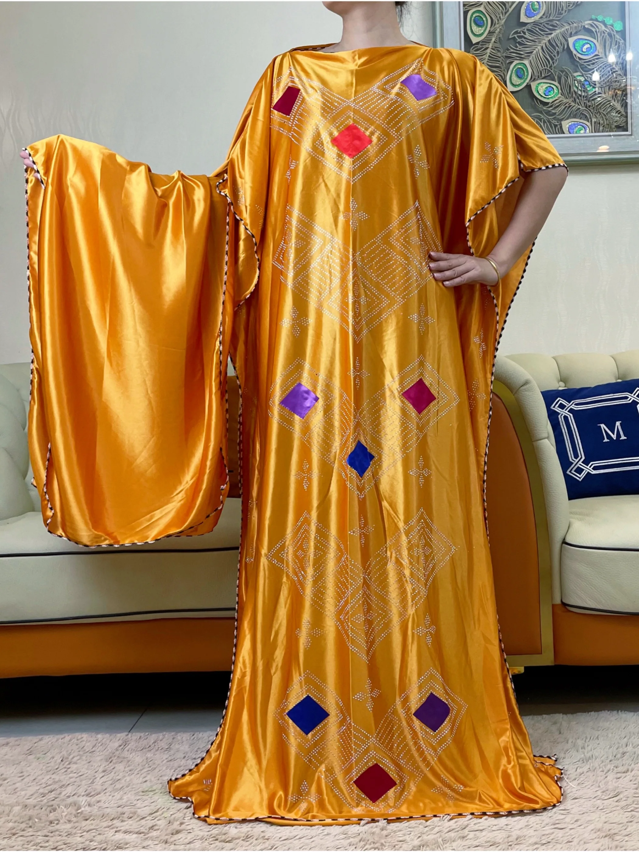 2023Good Quality African Summer Dresses For Women Muslims Abaya Dubai Turkey Muslim Fashion Hijab Cotta American Islam Clothing