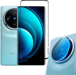 3D Curved 9H Tempered Glass For VIVO X200 Pro Screen Protector Full Cover 9H Clear Protective Film for VIVO X200Pro X200