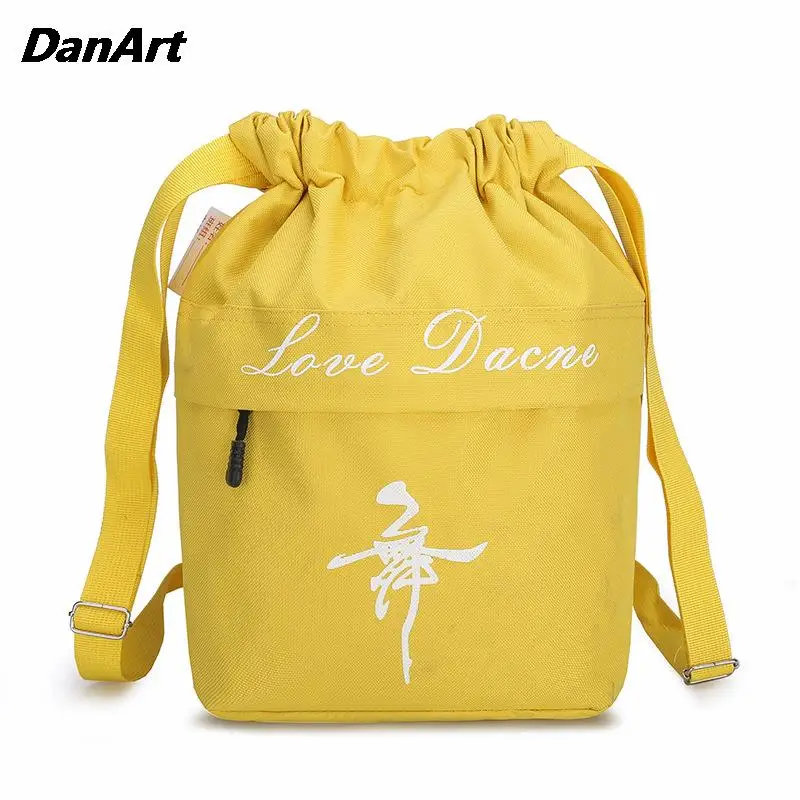 Bolsa de Ballet Dance Infantil, Ginástica Infantil, Dança Latina, Yoga, Tap Dance, Armazenamento de Jazz, Mochila Fofa e Elegante