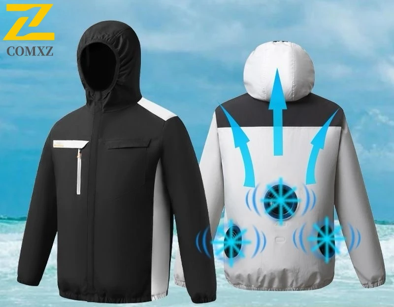 

2025 Новая мужская куртка-вентилятор Ice Vest-16 ℃ Охлаждаемая одежда с кондиционером, летний термостойкий рабочий жилет без рукавов для кемпинга
