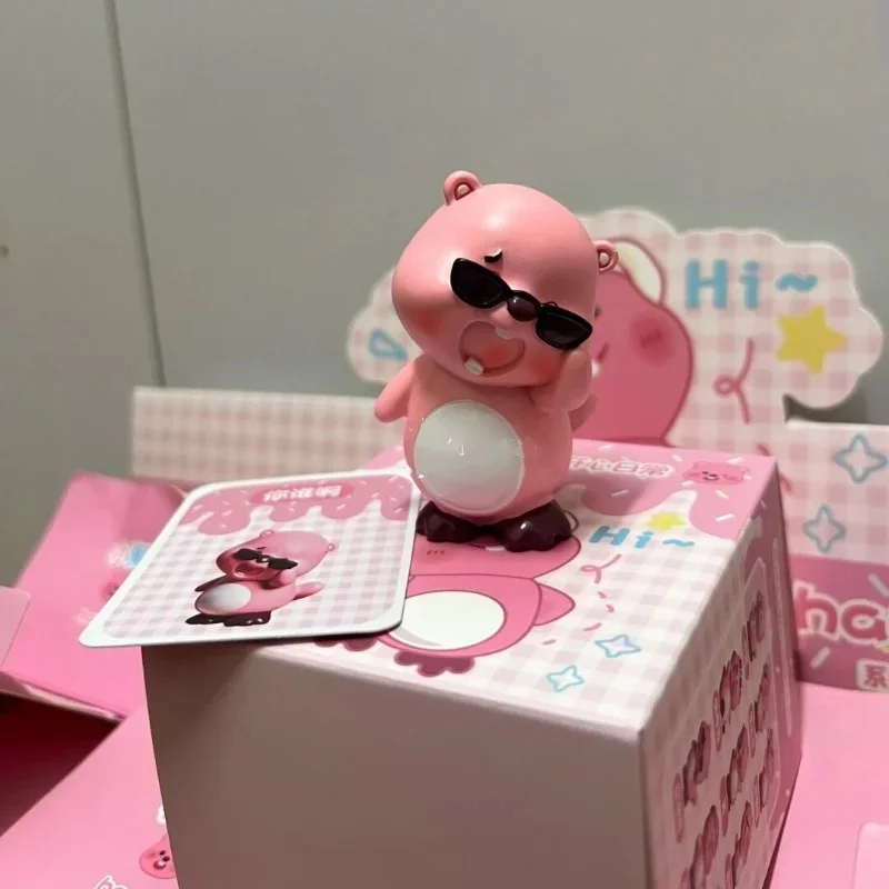 

В наличии Loopy слепая коробка Kawaii Little Beaver Ruby фигурка милый декор стола классическая коллекционная игрушка подарочная серия украшений