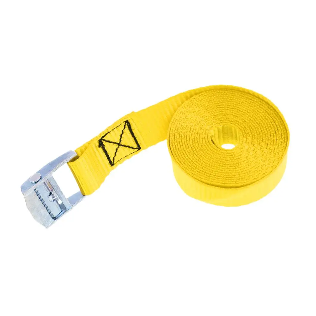 

Polyester Cam Buckle Strap Adjustable Tie Down Lashing Belt for Kayak Surfboard Canoe SUP Outdoor Gear Securement