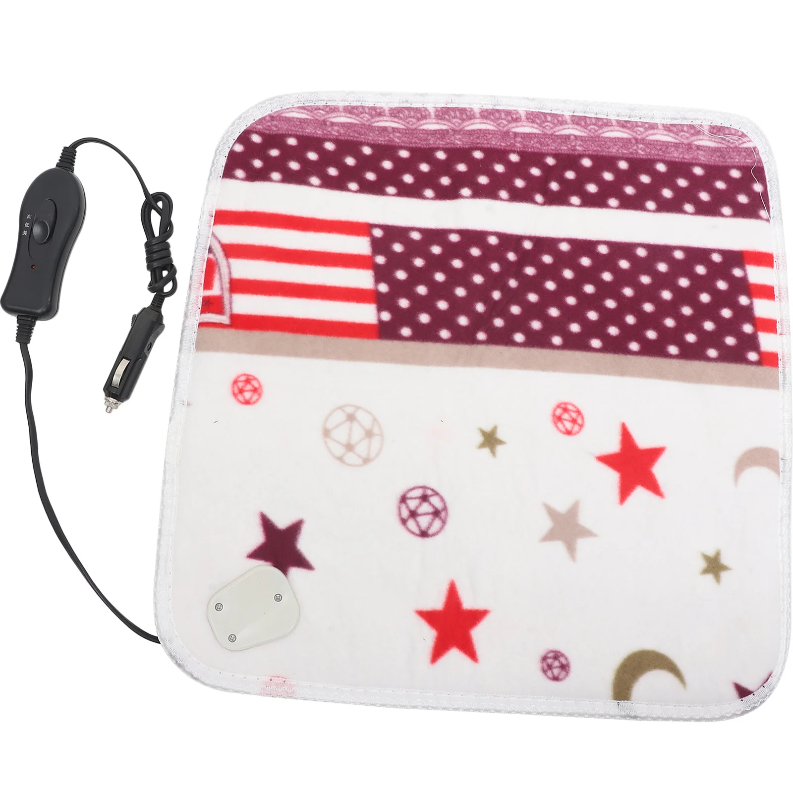 12 فولت تسخين كهربائي وسادة مقعد السيارة لينة وسادة الشتاء الدافئة قابل للتعديل درجة الحرارة توفير الطاقة مقعد سخان للرحلات #4