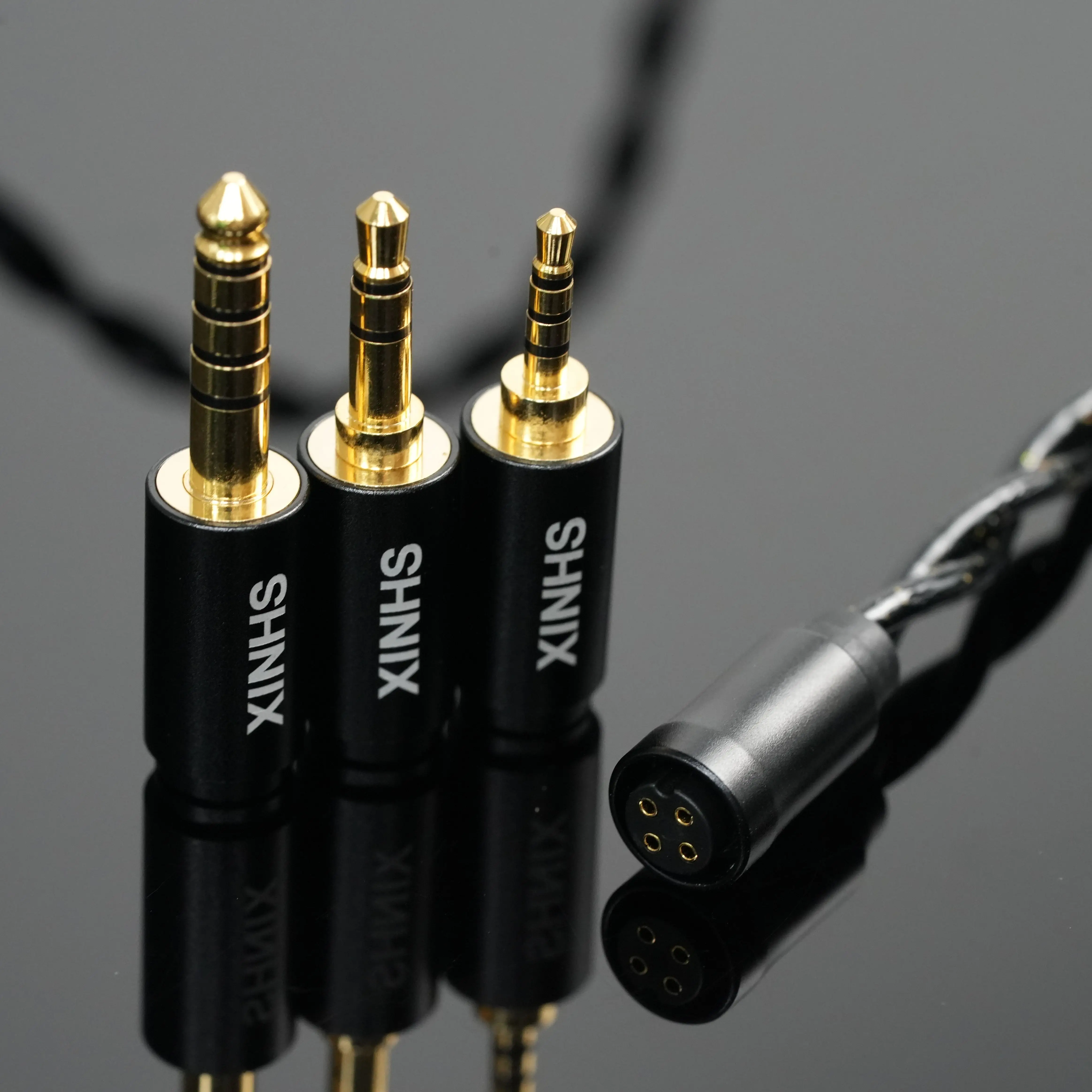 XINHS-121 Multi-Element 2.5mm/3.5mm/4.4mm Modular Headphone Upgrade Cable for MOONDROP DUSK/Meteor/Final Chapter KADENZ/Aria2