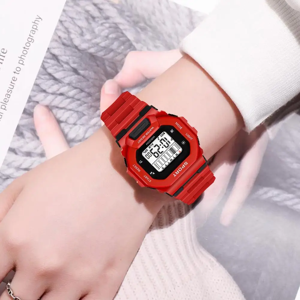 Electronic Watch Multifunctional Accurate Precise Time Digital Display Student Watch   Kids Digital Watch  Electronic Products