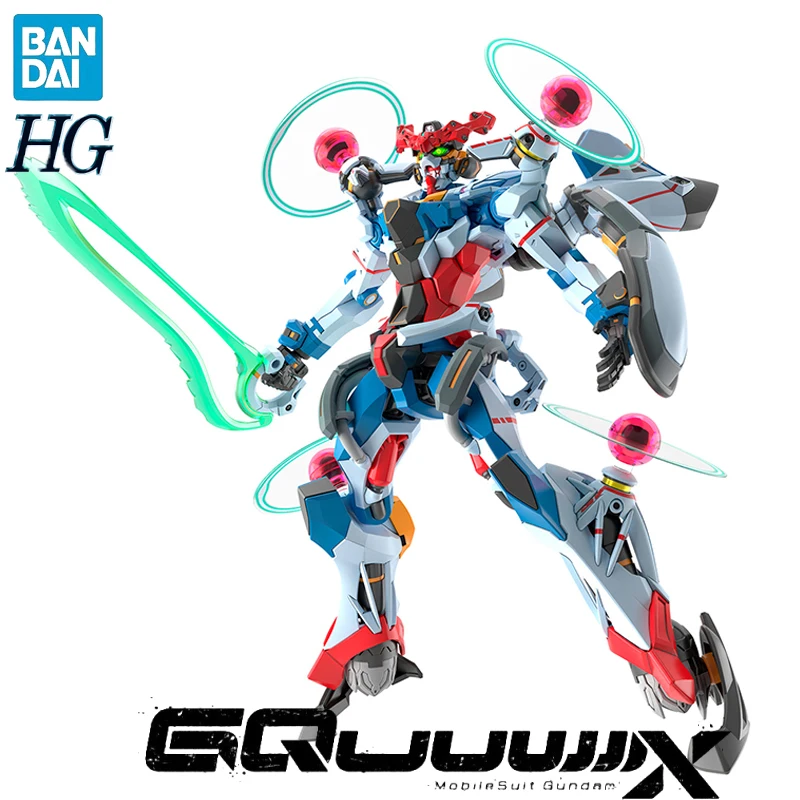 

BANDAI HG 1/144 мобильный костюм Gundam GQuuuuuuX GQuuuuX (эндимионный блок пробужденный) аниме фигурки модели коллекция игрушек