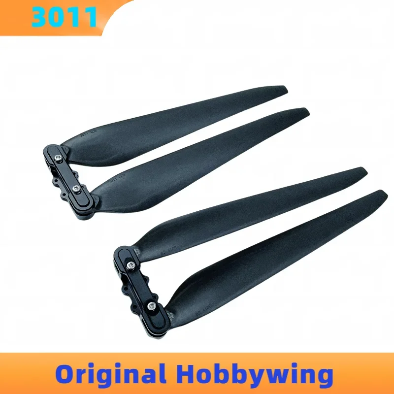 Original Hobbywing 3011 Compound Material Aviation FOC Folding Propeller Blade CW CCW Propeller for X8 Motor