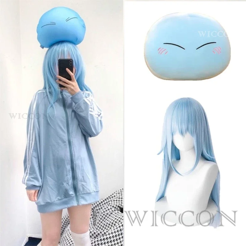 Rimuru Tempest Cosplay Anime That Time I Got Reincarnated As A Slime Costume Halloween Uniform Trench Wig Daily Set