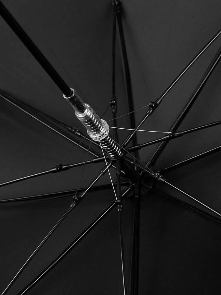 Eagle Head Long Handle Umbrella Men Luxury Black Big Umbrella 8 Ribs Windproof Reinforced Umbrellas Car Business Umbrellas Ideas