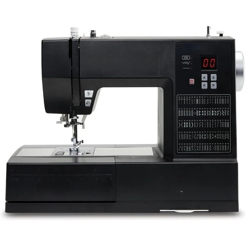 ماكينة خياطة استرلينية شديدة التحمل 6600C مع مجموعة ملحقات |   محرك قوي مع قوة ثقب محسنة، 215 غرزة Appli