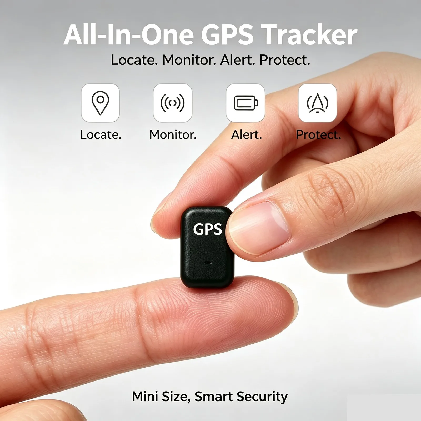 M2 Magnetic Car GPS Tracker, No Wiring Required for Cars & Trucks | Anti-Theft Real-Time Locator with Route History Playback & Ultra-Long Standby Time