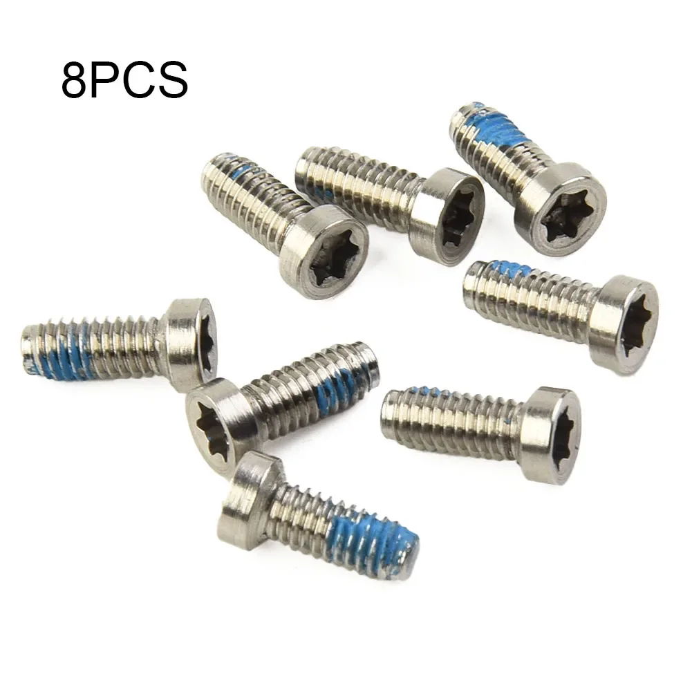 8pcs Bicycle Screws Road Bike Chainring Crank Bolt For-Sram QUARQ Rival AXS Force Red 12 Speed Crank Pan Grip Screws