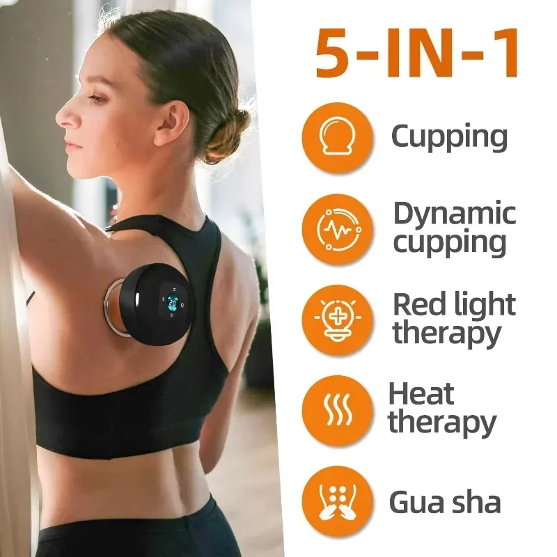 

Intelligent Cupping Massager Cupping Treatment Back Muscle Pain Fat Removal Rehabilitation Equipment