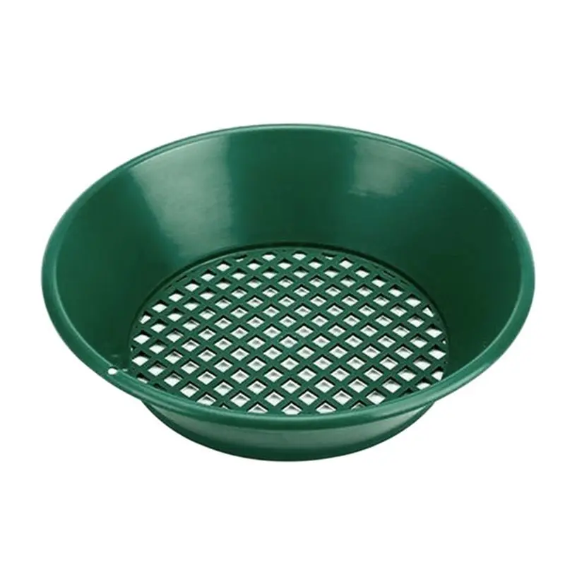 2025 Hot Style Hand Cranked Plastic Circular Sand Washing Basin Tray, Manual Sand Screening Tool, Sand Washing Equipment Set